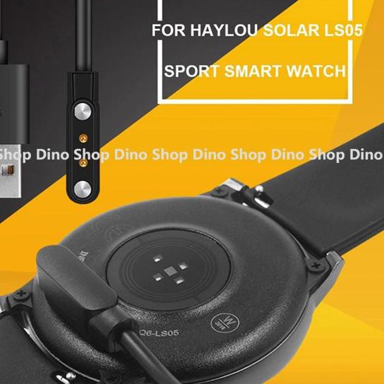 USB Docking Charger for Haylou Solar LS05 Smartwatch Xiaomi LS 05 OASE W1 LS05S