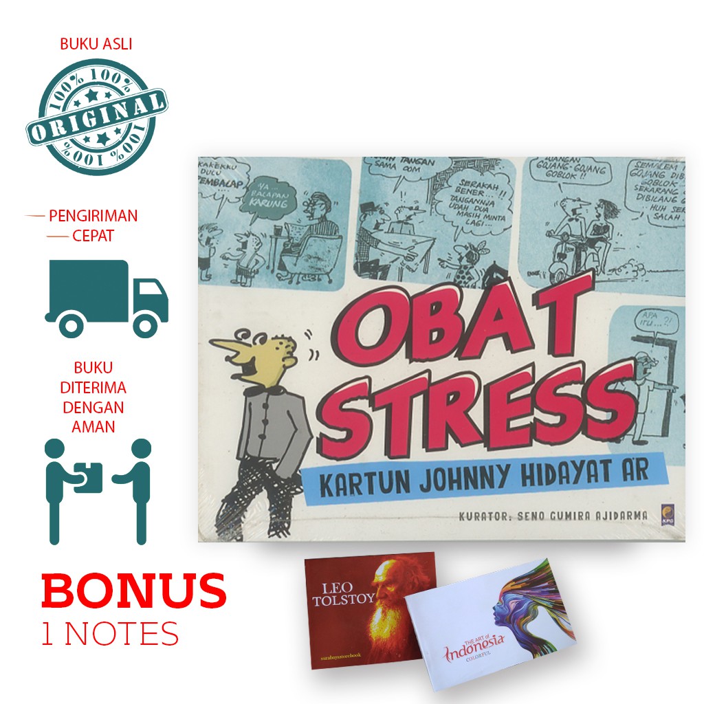Komik - Obat Stress - Kartun Johnny Hidayat AR