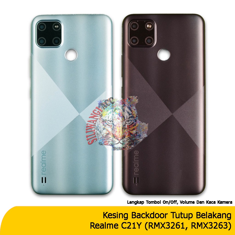 Backdoor Casing Realme C21Y RMX3261 RMX3263