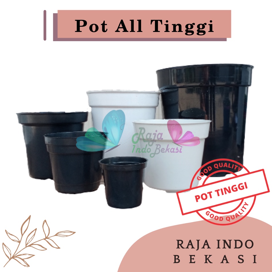 Pot Tinggi 8 10 12 15 18 20 25 Hitam Putih Pot Pirus Tirus Putih 10 12 13 15 18 20 21 24 25 Pot Tinggi Plastik Putih Besar 20 30 50 Cm Besar Murah