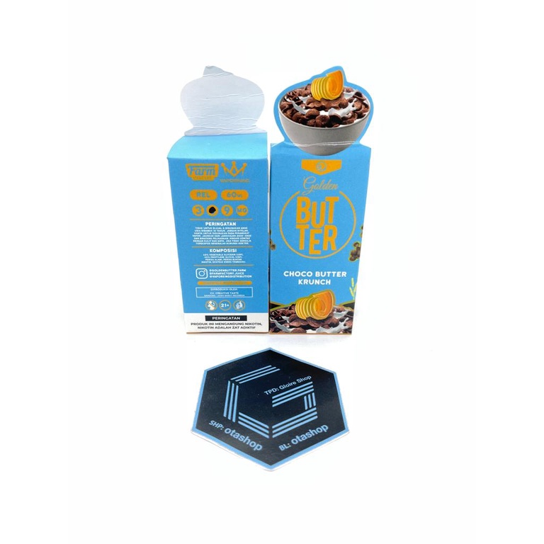 Liquid Golden Butter V3 CHOCO BUTTER CRUNCH 60ML by Farm Factory vape