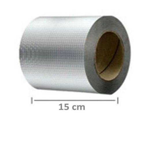 [Best Seller] ORIGINAL LAKBAN AJAIB WATERPROOF TAPE ROOF  Aluminium Foil Tahan Air Dan panas 5 Meter