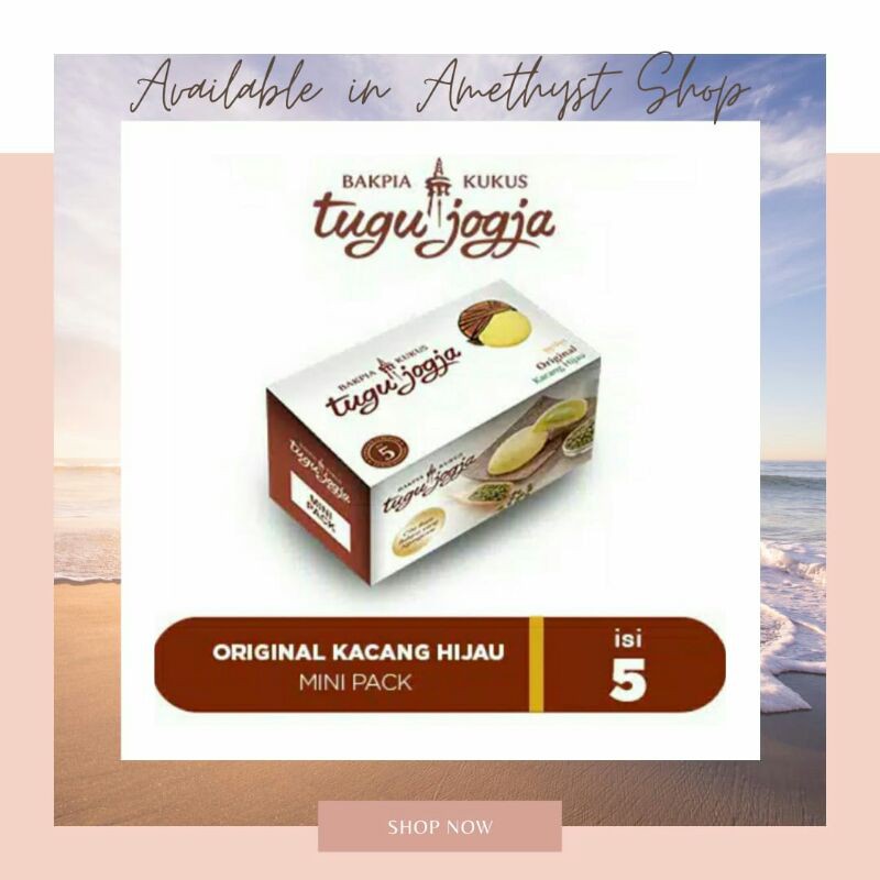 Bakpia Kukus Tugu Jogja Original Kacang Hijau isi 5
