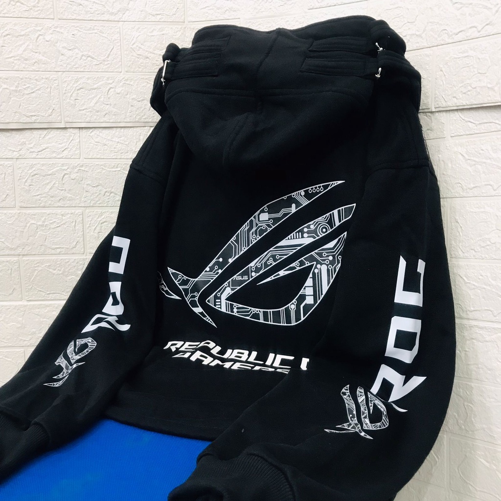 Unsettled Hoodie ROG System Asus Gaming Premium Unisex