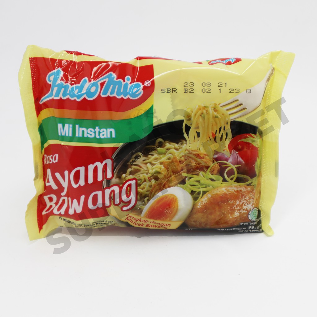 

Indomie Kuah Ayam Bawang 69 Gr