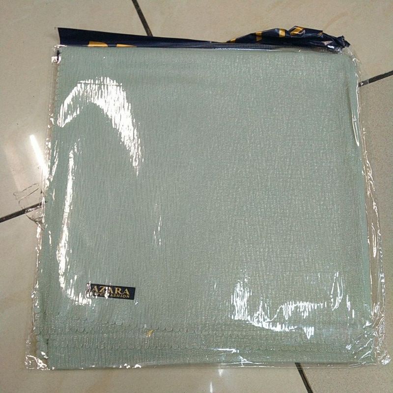 JILBAB SEGIEMPAT BELLA SINAR LC BY AZARA-Mint
