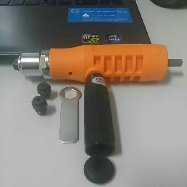 Adapter Rivet Elektrik Tanpa Kabel Untuk Alat Pertukangan