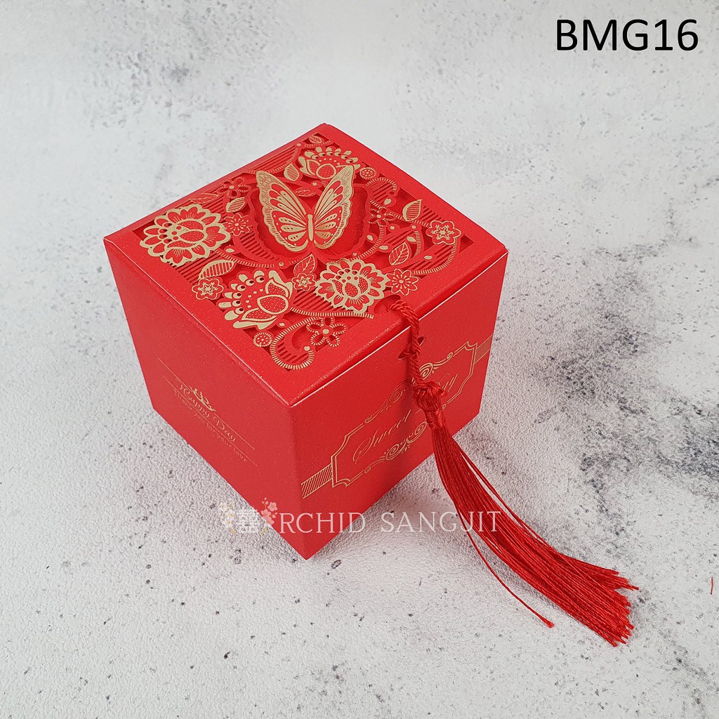 

Candy Box Shuang xi shuangxi souvenir sangjit wedding box BMG16