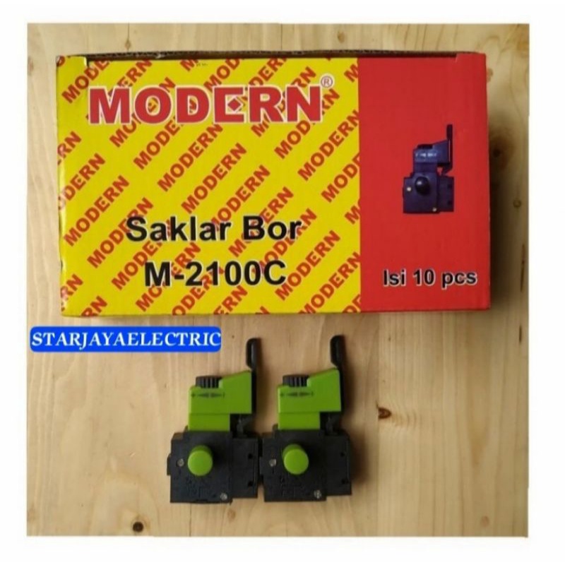SAKLAR BOR BOLAK BALIK 10MM MODERN M2100C