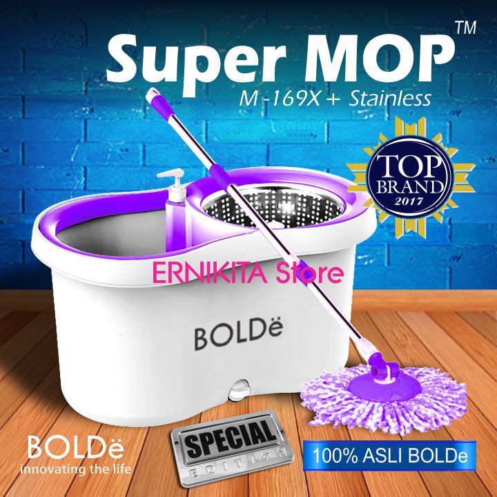 BOLDe M-169X PLUS SPECIAL EDITION - Supermop Alat Pel Modern