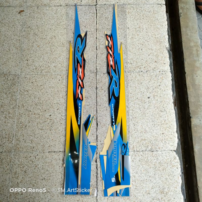 striping fizr le biru silver / striping fiz r le biru silver / striping f1z r le biru silver / strip