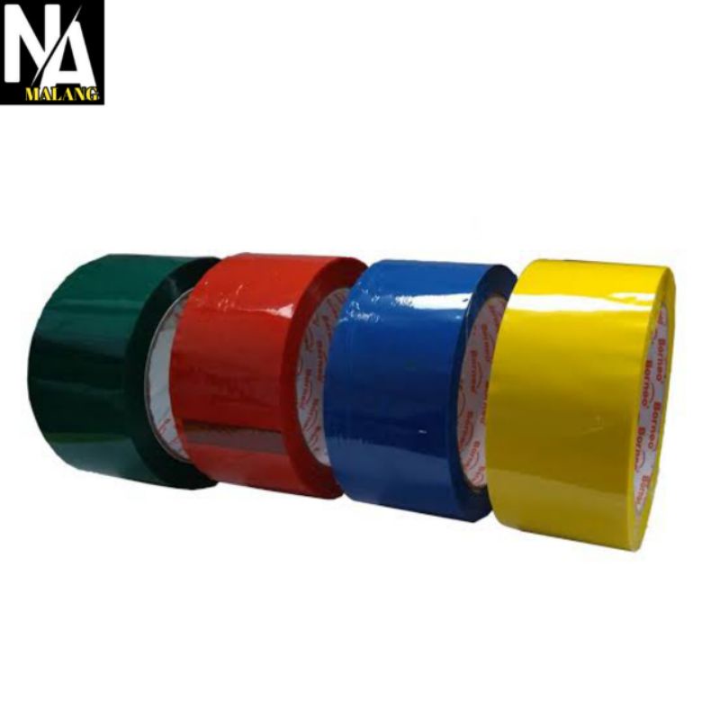

Lakban Warna-Warni 48mm×50m Isolasi Warna Selotip