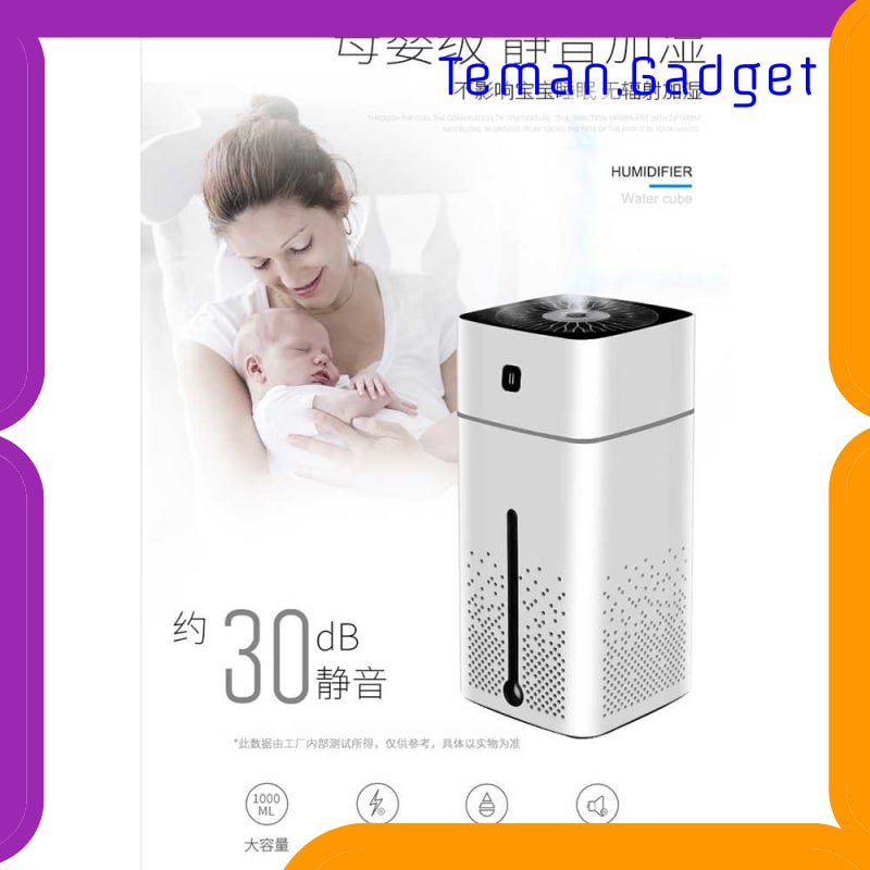 TG-CE077 Taffware Air Humidifier RGB Night Light 1000ml - HUMI KS-600