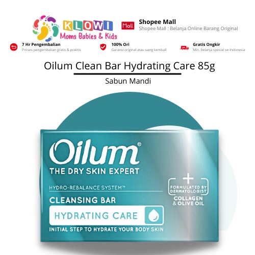 Oilum Clean Bar Hydrating Care 85 G/ Hydrating /  Soap