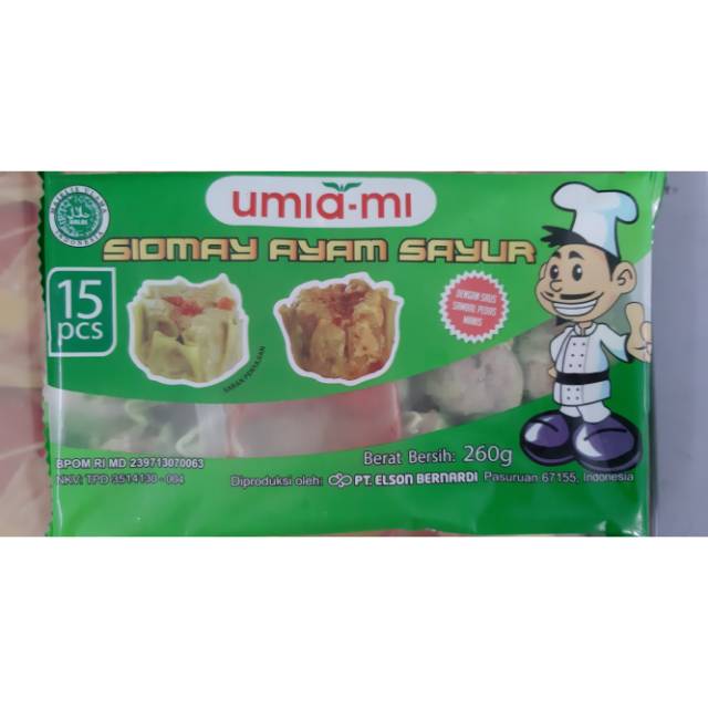 

Umiami siomay ayam sayur