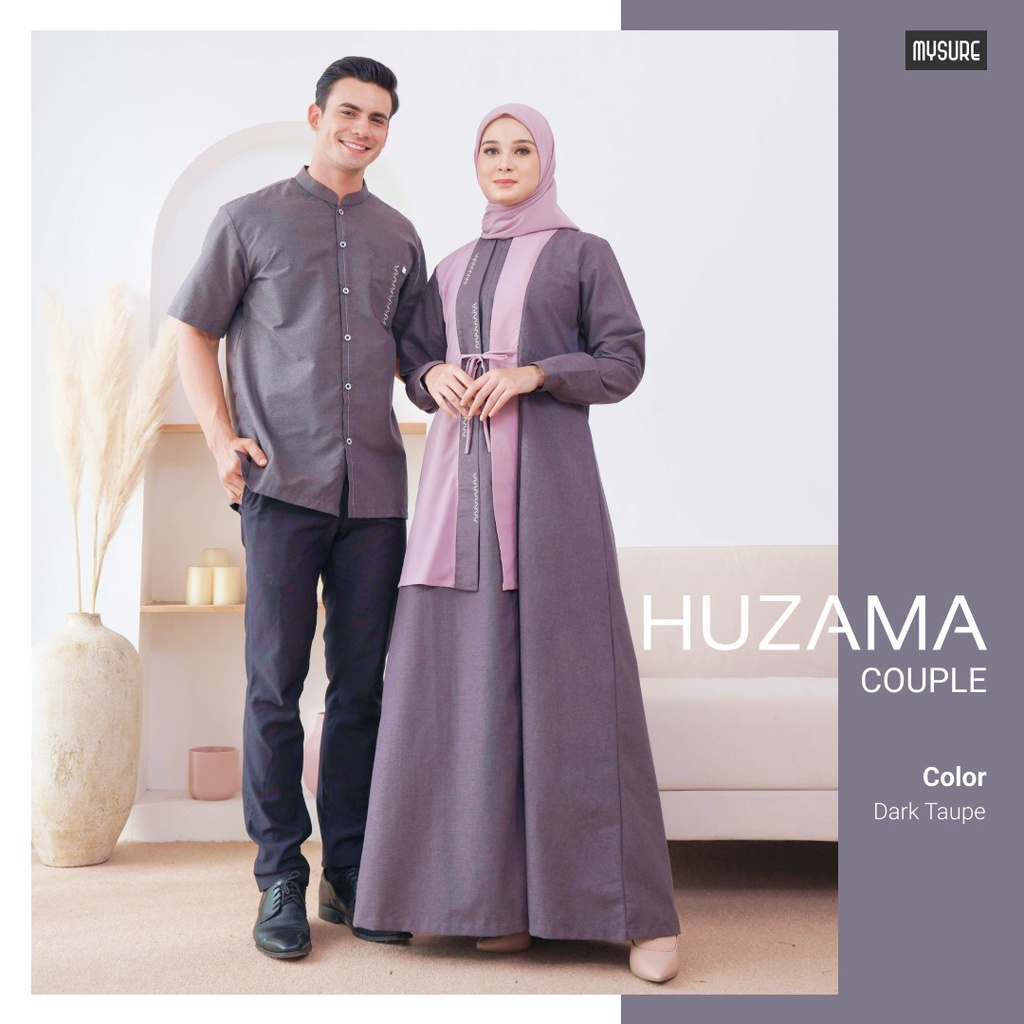 Couple Mysure Huzama Dress dan Huzama Koko Tebaru