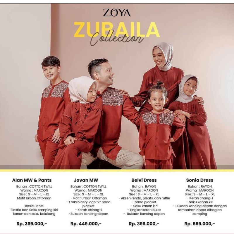 Sarimbit Zoya Zubaila | Lebaran 2021