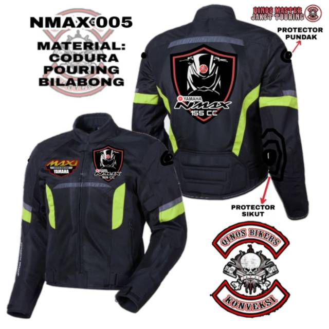 Jaket Touring Nmax Jaket Motor Touring Nmax Jaket Yamaha Nmax 05