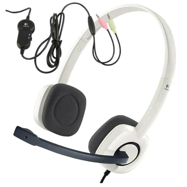 LOGITECH STEREO HEADSET H-150 Noise Cancelling jack audio 3.5 mm H150