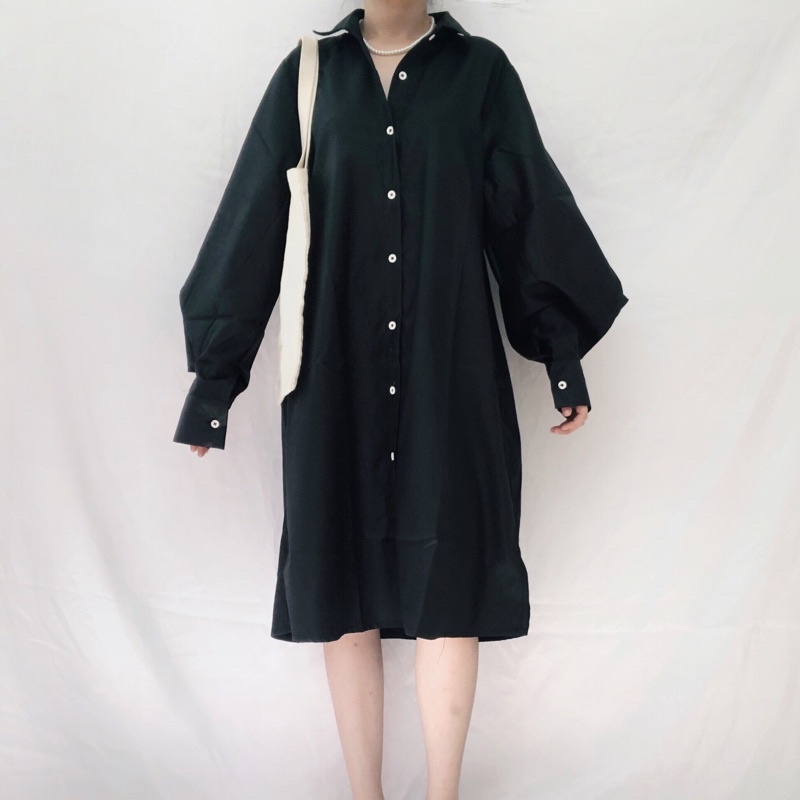 CLOTHIER - Bianca Puffy Sleeves Dress