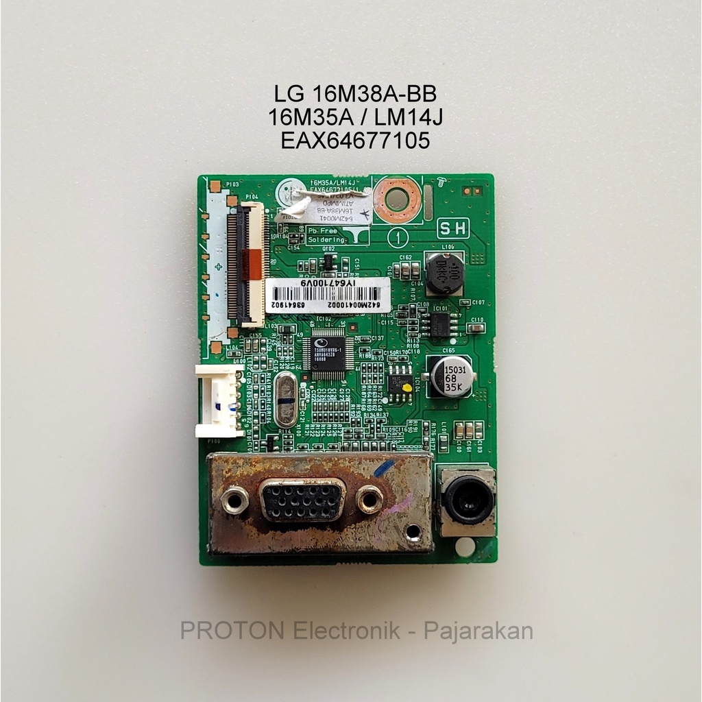 Mainboard Monitor LG LM14J - PCB Matherboard LED Monitor 16M38A-B 16M35A