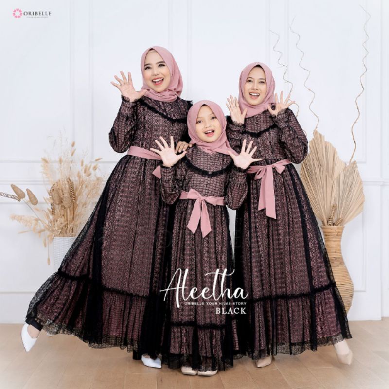 Aleetha oribelle / Oribelle Kids / Gamis anak / Gamis remaja