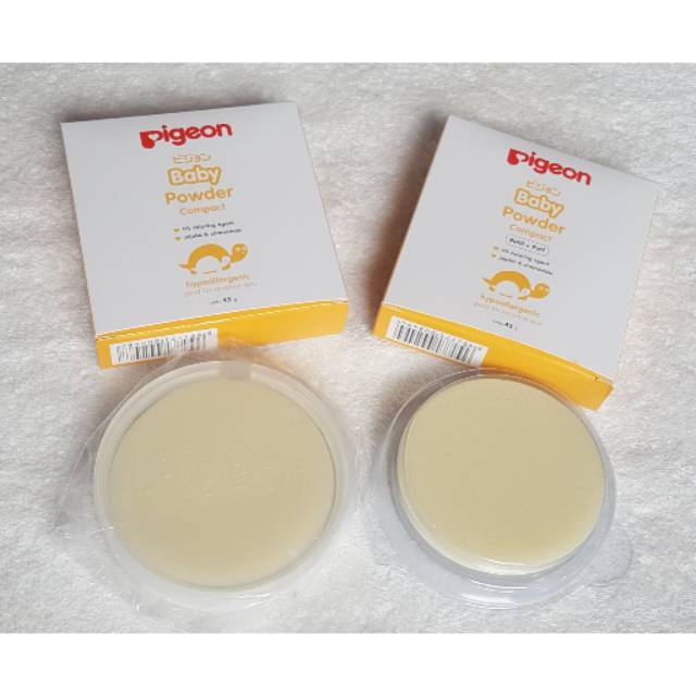 Pigeon Baby Powder Compact 45gr / Bedak Padat Pigeon / Baby Powder / Baby Powder Cake Reffil