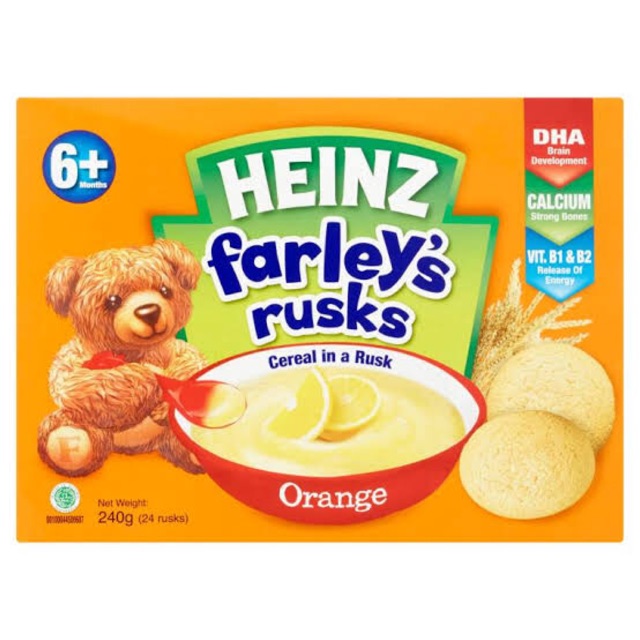 HEINZ FARLEY’s RUSKS ORANGE