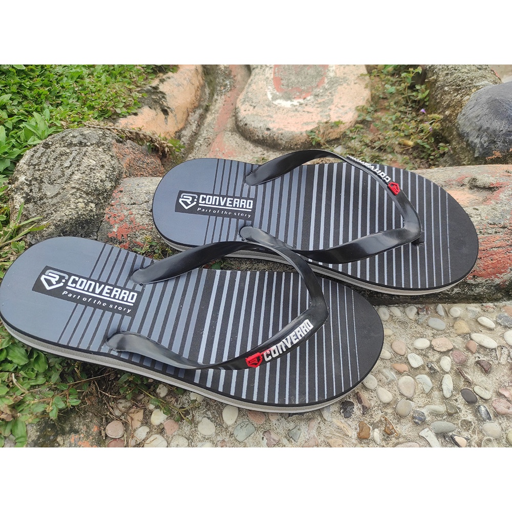 Termurah Sandal Jepit Converro Sendal Spons Pria Casual Sandal Distro Kekinian