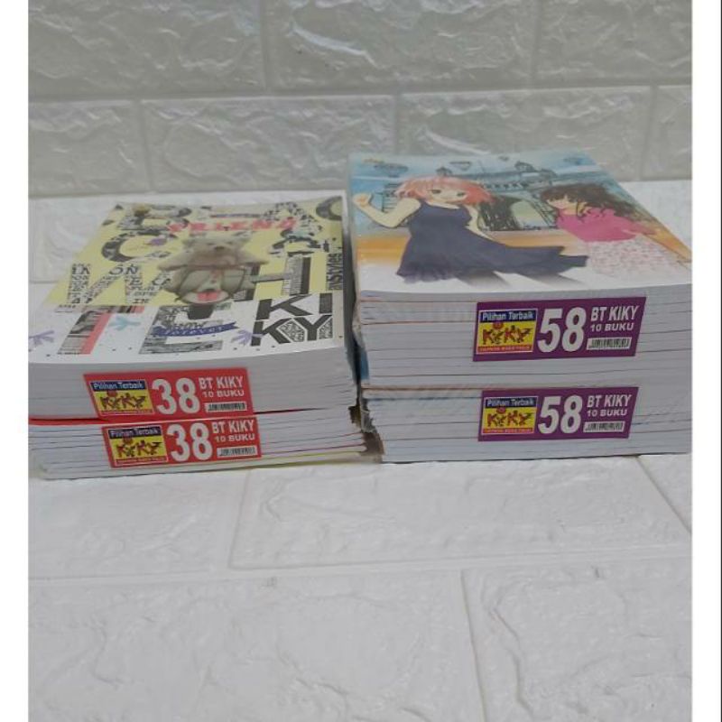 

buku Kiky 58 lembar sepak isi 10 pcs harga murah