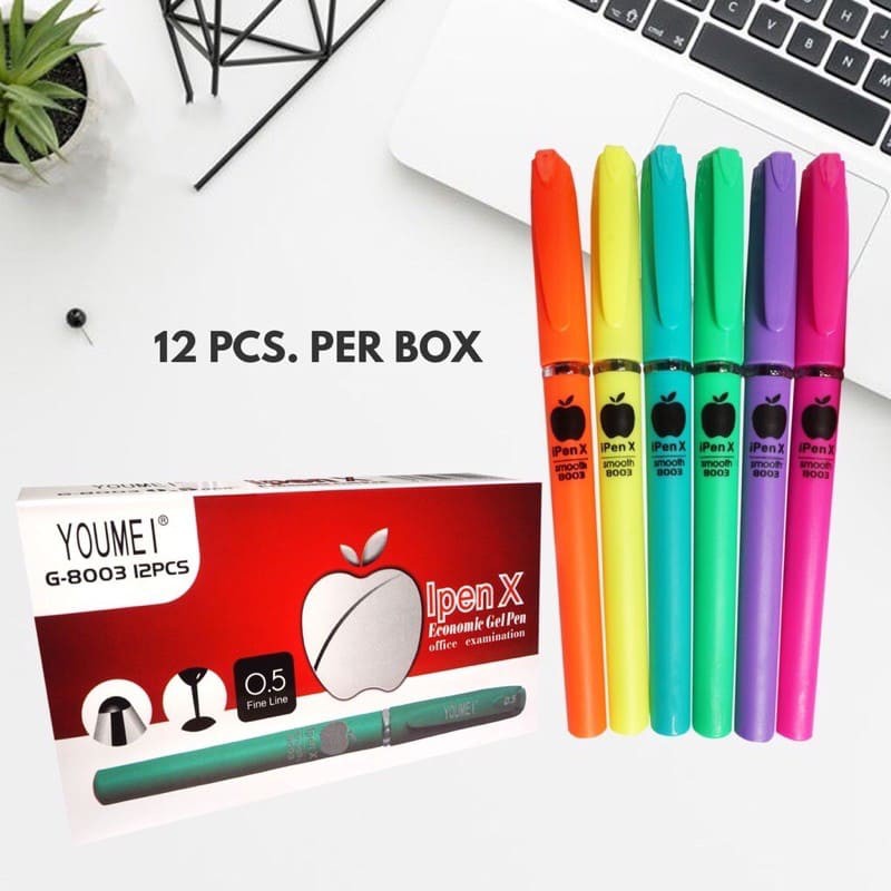 

BALLPOINT GEL IPENX ES8003 ISI 12 PCS