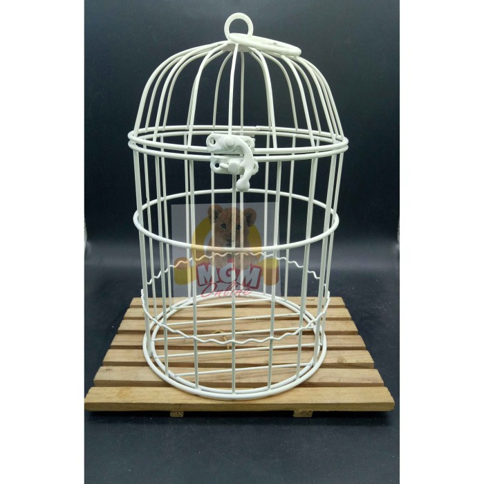 IMPORT Sangkar Burung Dekor Set 4pc / Seserahan Sangkar TEBAL BB1752