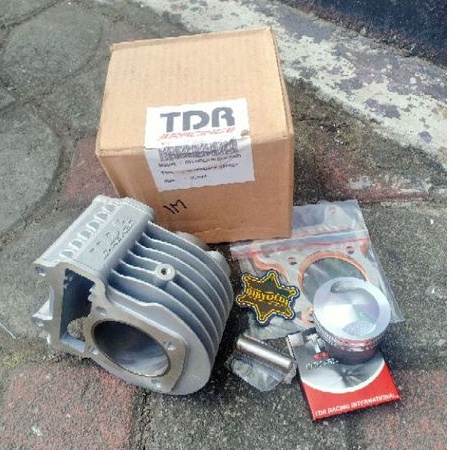 Blok assy beat Scoopy karbu TDR racing 54.5 Cilinder blok TDR racing 54.5 beat karbu Scoopy assy blo