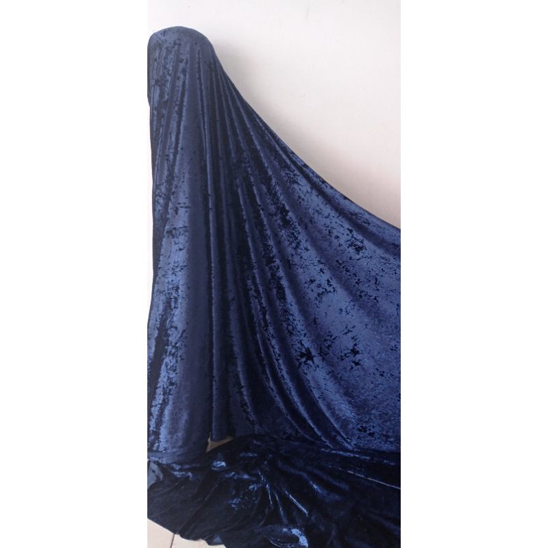 Kain bahan Velvet Bludru premium