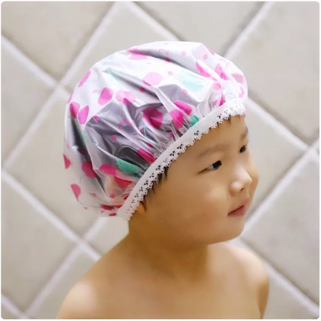 Shower Cap Anak Topi Mandi Tutup Kepala