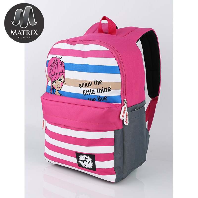 Tas Sekolah Anak Perempuan Imut Trendy - Tas Ransel Anak Perempuan Cantik - Tas Anak Perempuan