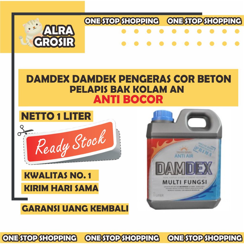 DAMDEX DAMDEK PENGERAS COR BETON ANTI BOCOR PELAPIS BAK KOLAM AN TMSS