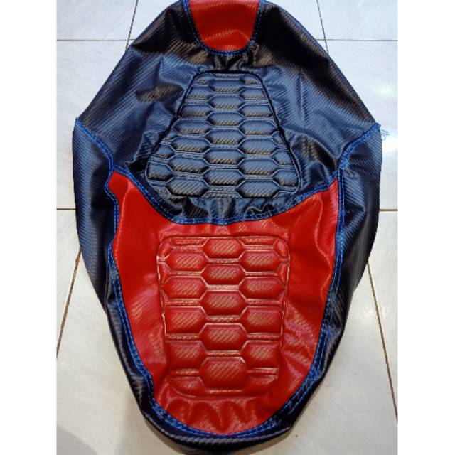 Kain jok variasi n max / pcx ( merah)