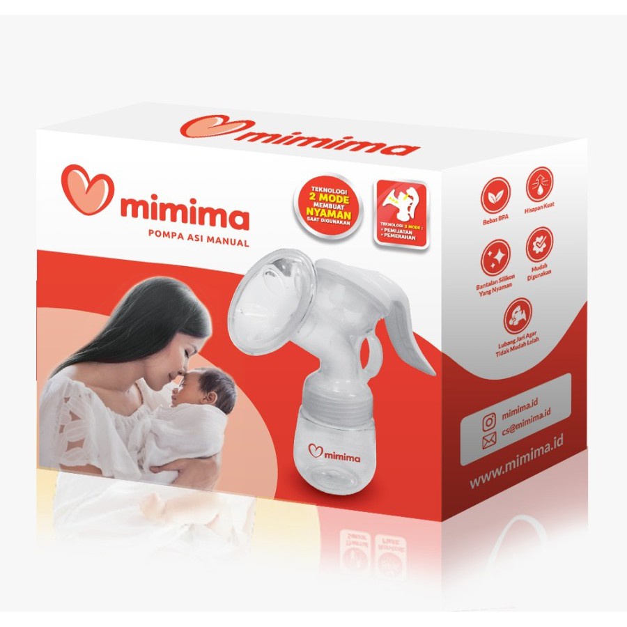 Mimima Manual Breast Pump / Pompa Asi