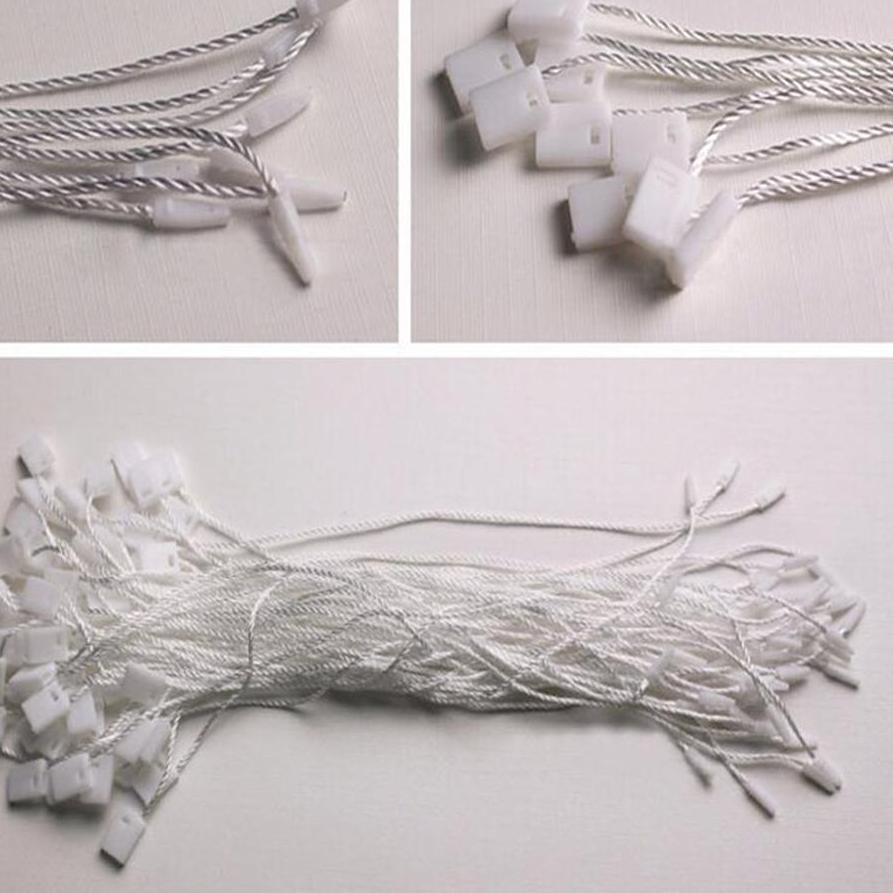 

Baru - 【1000pcs】 Tali Hangtag Tali Hang Tag Label Baju Tali Hantag Hitam dan Putih .,