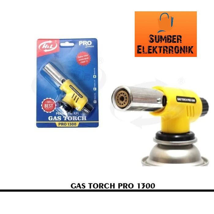 Gas Torch H&amp;L Pro 1300 / Alat Pematik Gas HNL 1300