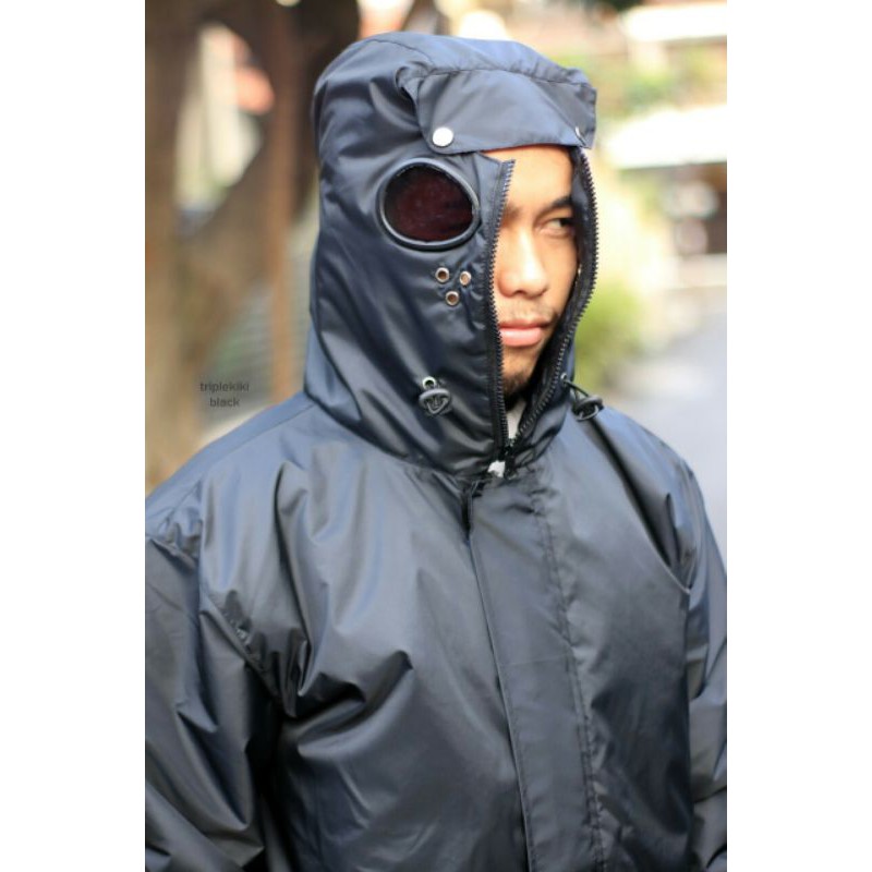 Jaket google parasut / jaket fullface / jaket google mask / jaket hoodie google natgeo