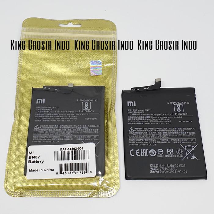 Baterai Xiaomi BN37 Original 100% Xiaomi Redmi 6 Redmi 6A BN 37 Batere Terjangkau