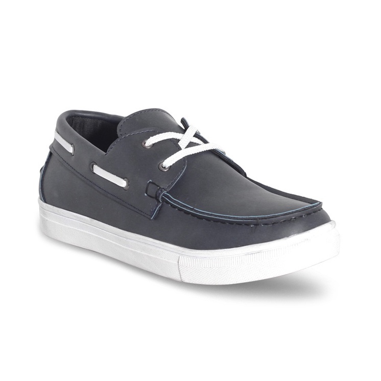 WILSON NAVY |ManNeedMe x Lvnatica| Sepatu Loafers Pria Sepatu Casual Sneakers ORIGINAL