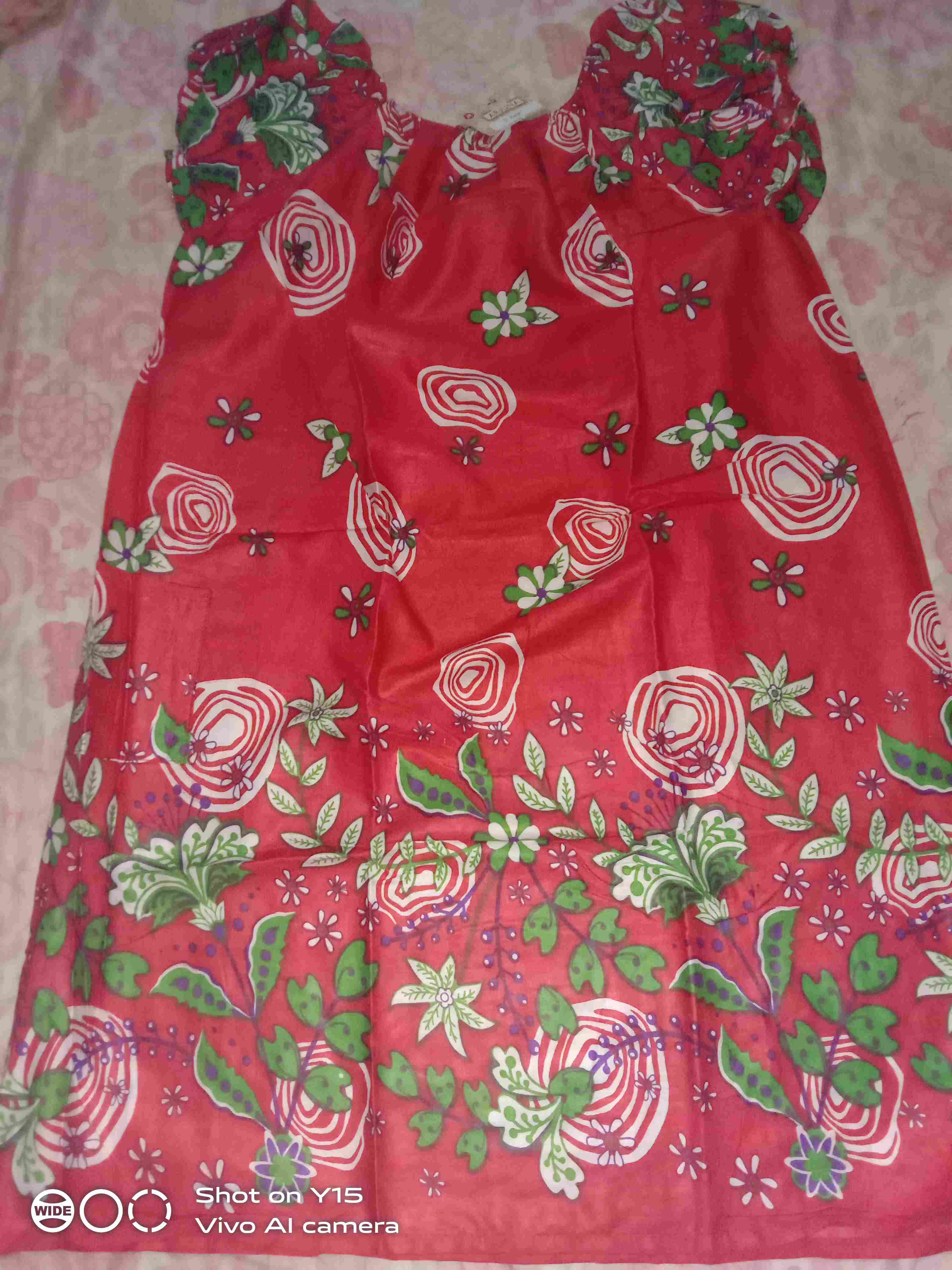 Daster Batik Balon, Longdress Batik Solo Baju Tidur Wanita Grosir Murah