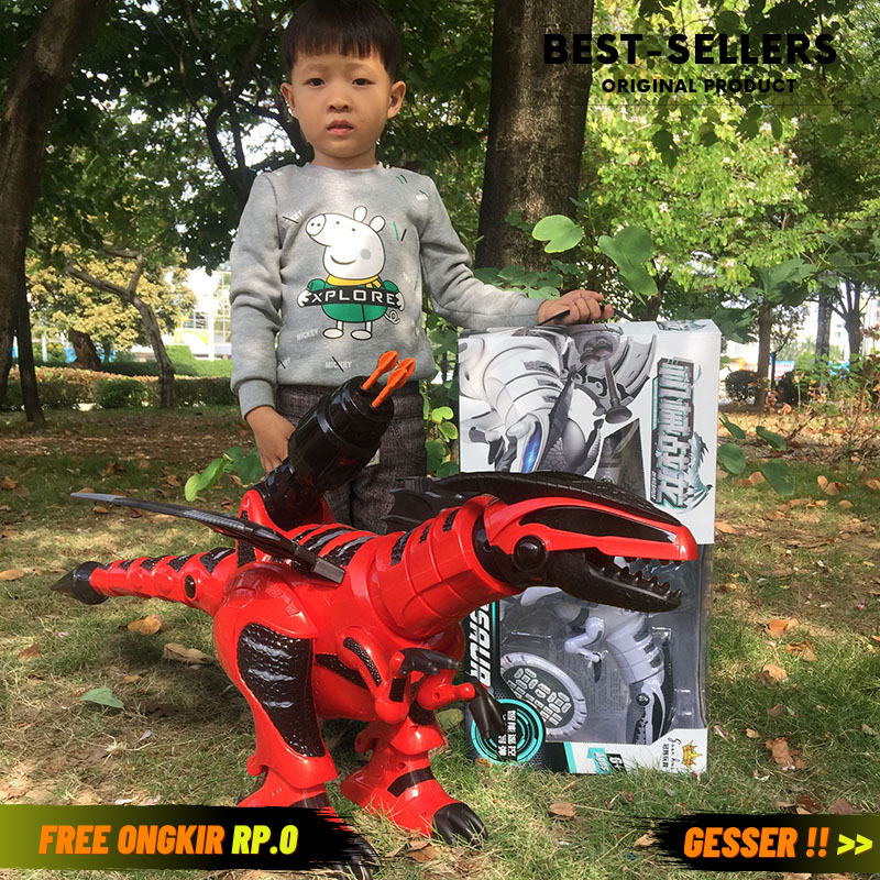 Guanhui mekanik perang naga 9808 peluru suntik remote control cerdas dinosaurus mainan pendidikan an