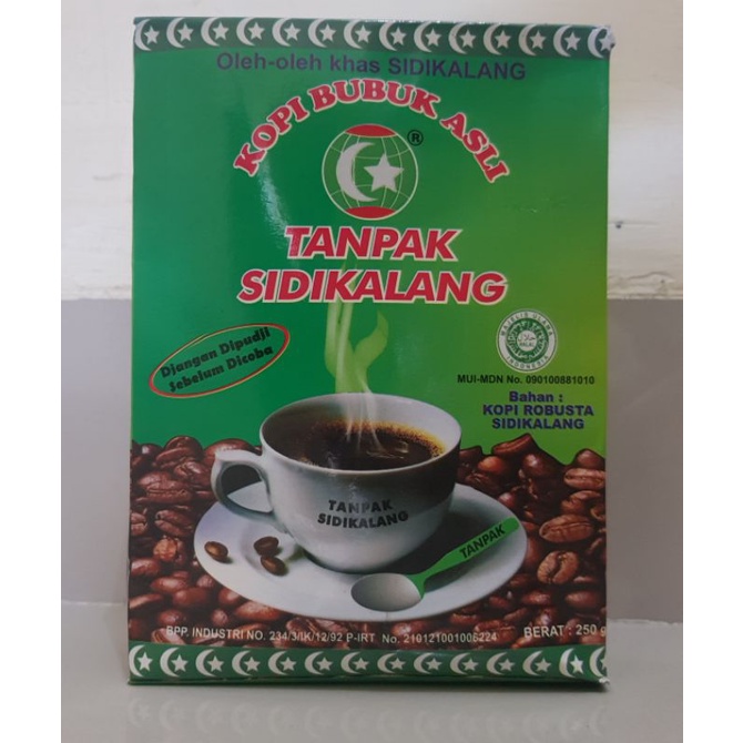 

Kopi Tanpak Sidikalang, 250gr/bks