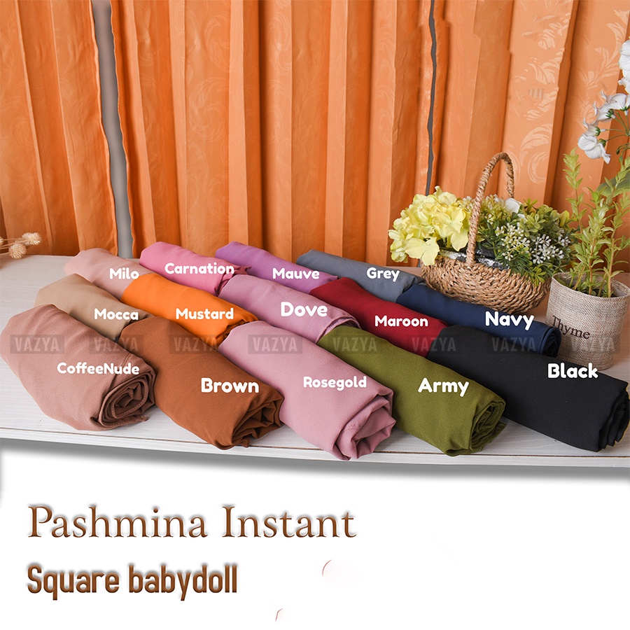 Pashmina Instant Square Babydoll