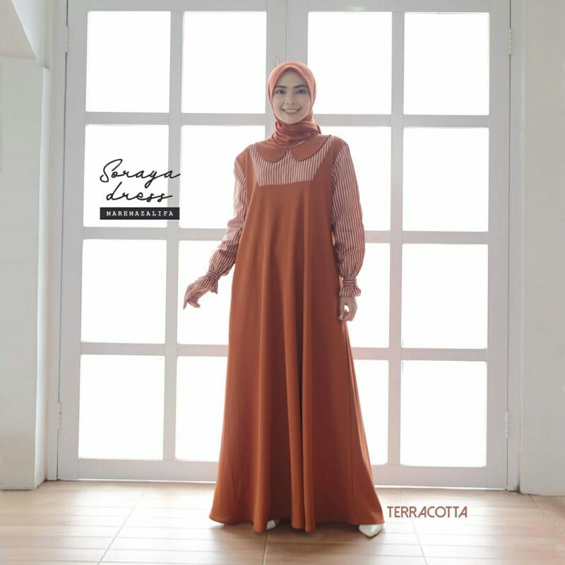 [ZALIFA] SORAYA DRES GAMIS MAREMA ZALIFA