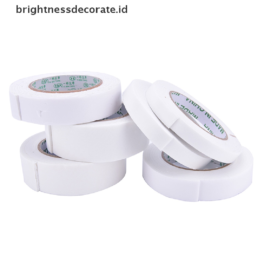 1 Rol Double Tape Busa Warna Putih